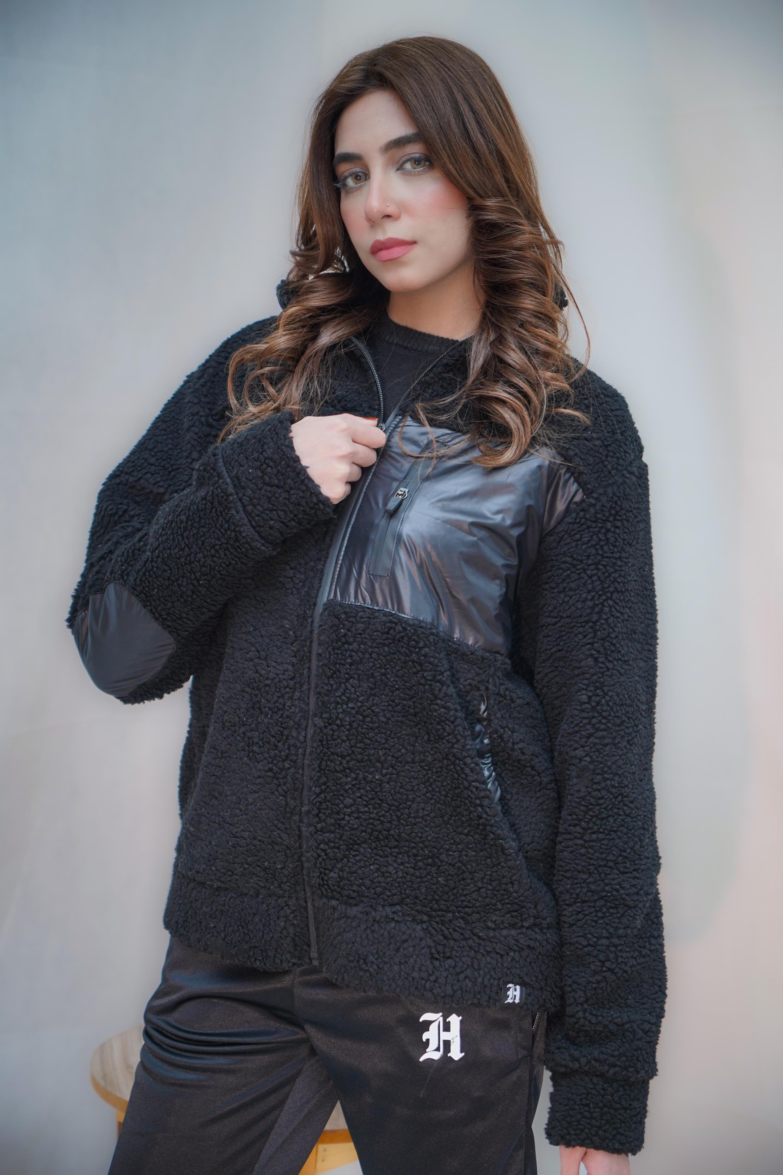 The Shadow Sherpa Jacket – HIZ Clozet Pakistan