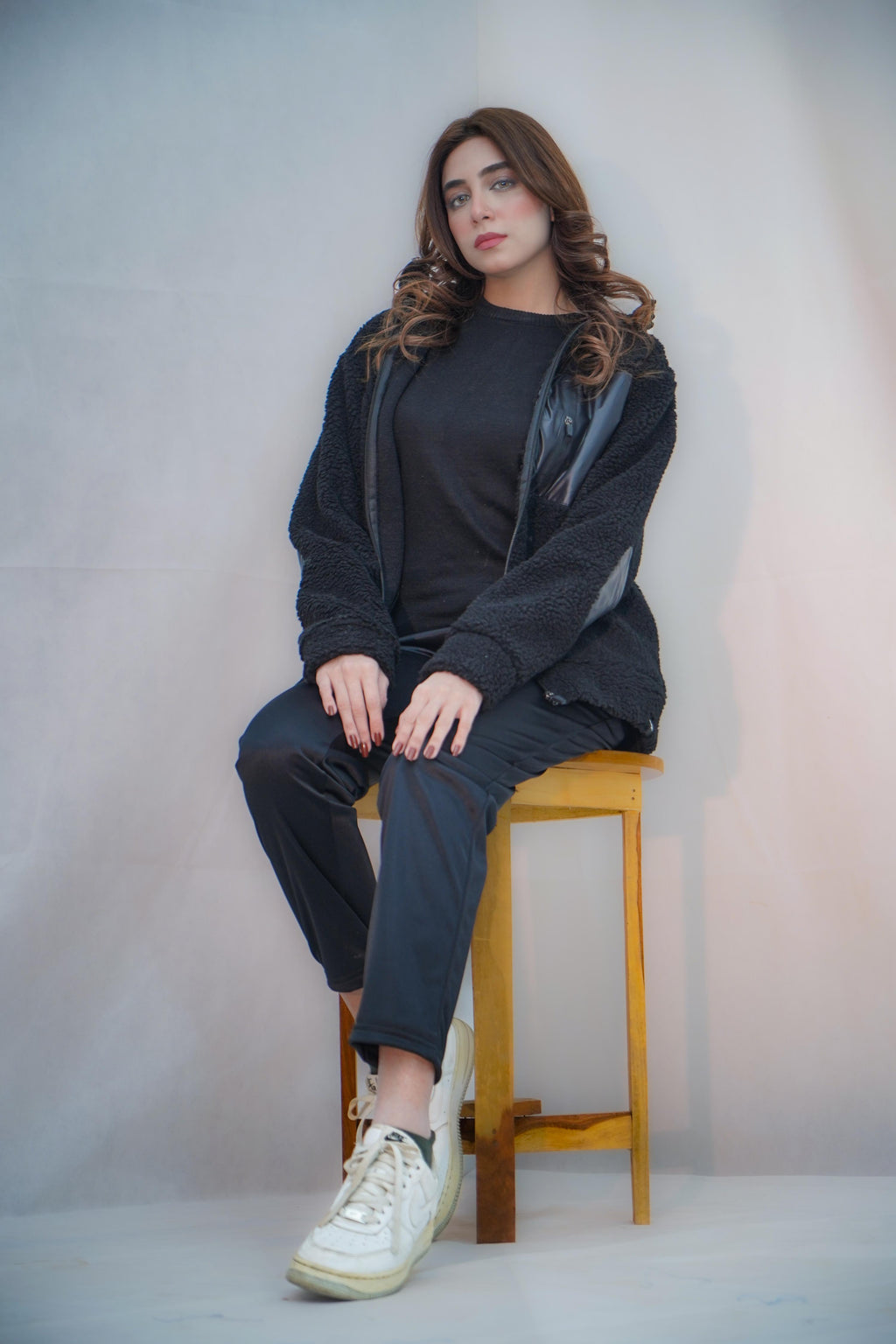 The Shadow Sherpa Jacket – HIZ Clozet Pakistan