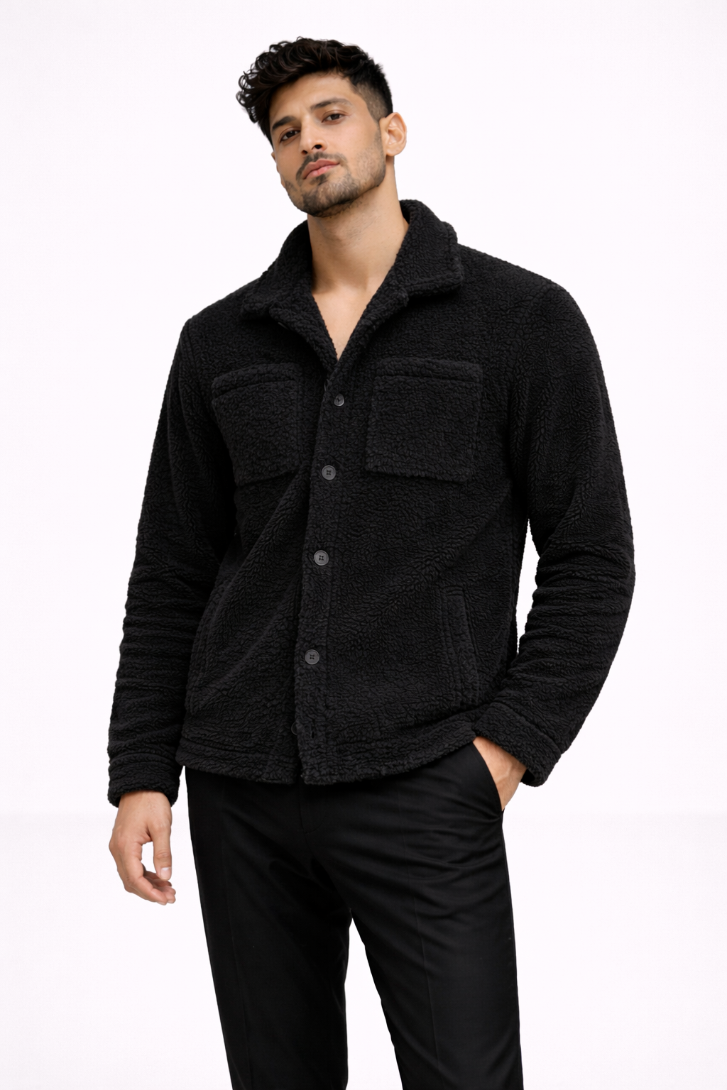 The Atelier Sherpa Jacket – Black