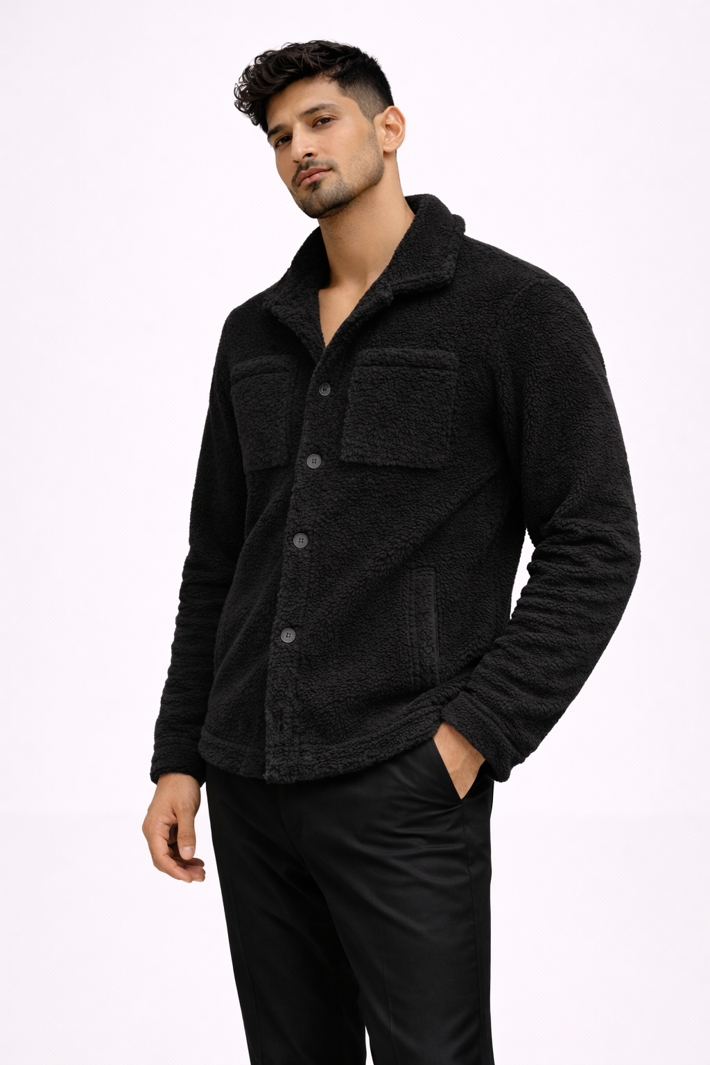 The Atelier Sherpa Jacket – Black