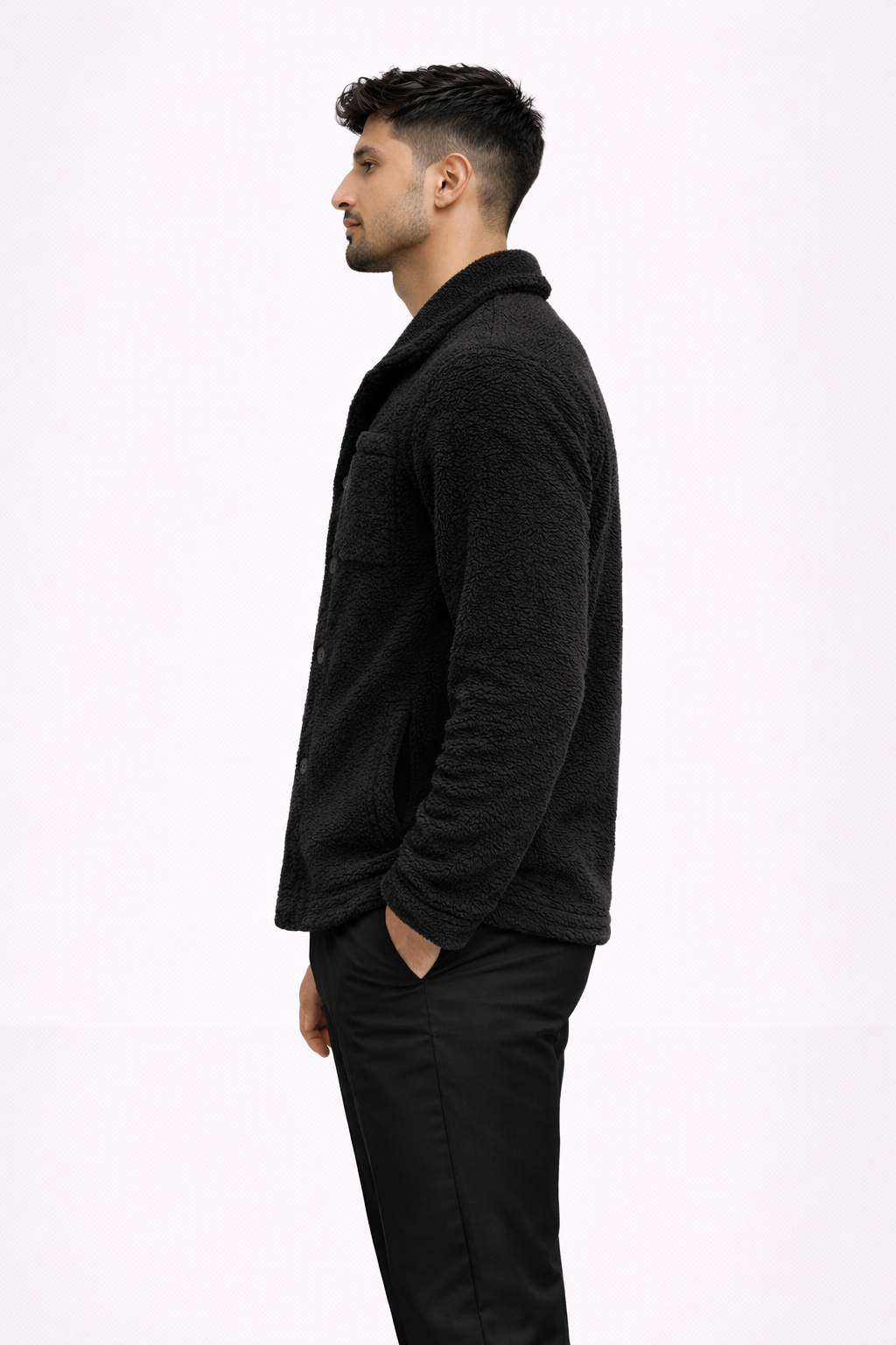 The Atelier Sherpa Jacket – Black