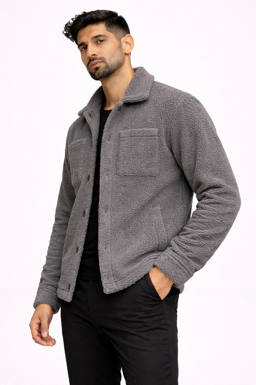 The Atelier Sherpa Jacket – Grey