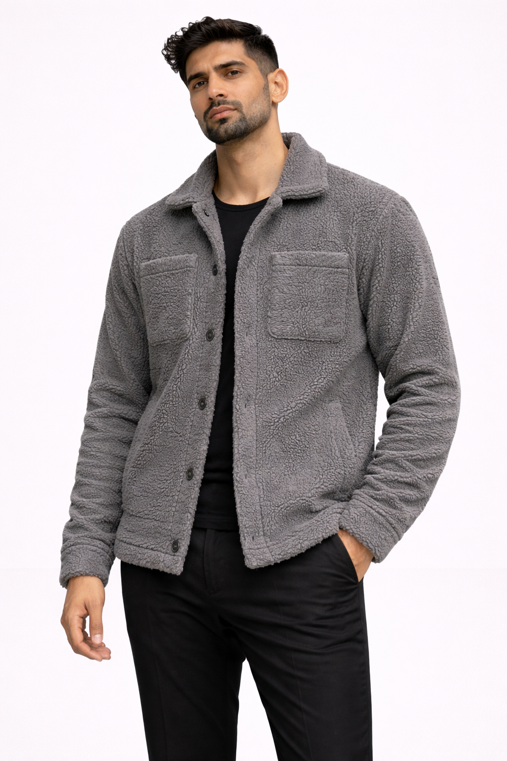 The Atelier Sherpa Jacket – Grey
