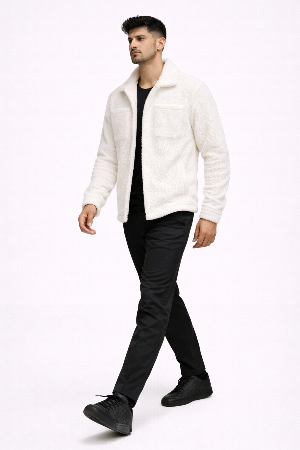 The Atelier Sherpa Jacket – White