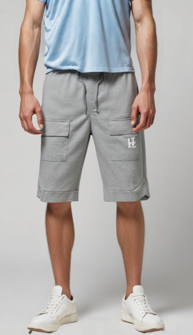 HIZ Cargo Shorts Gray