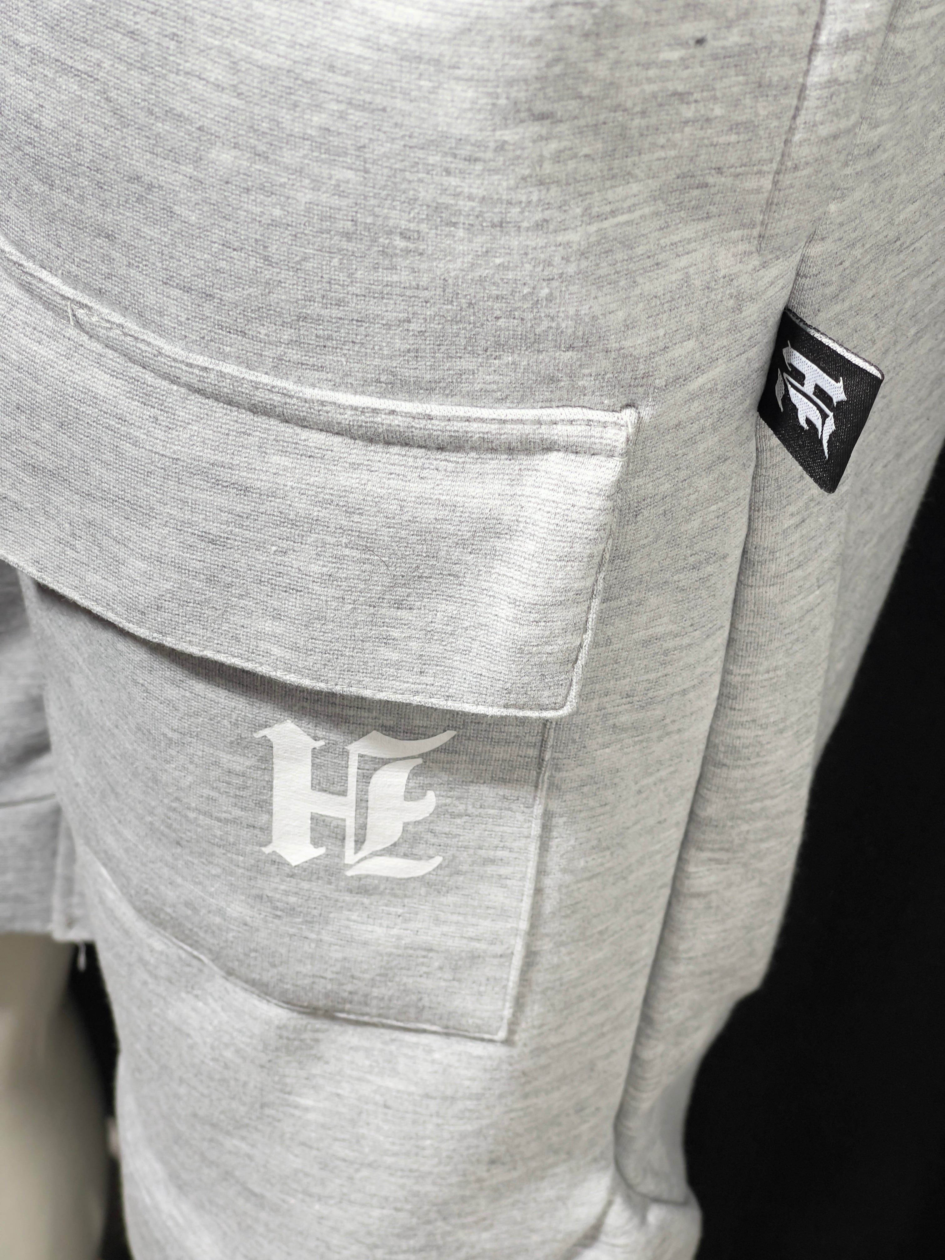 HIZ Cargo Shorts Gray