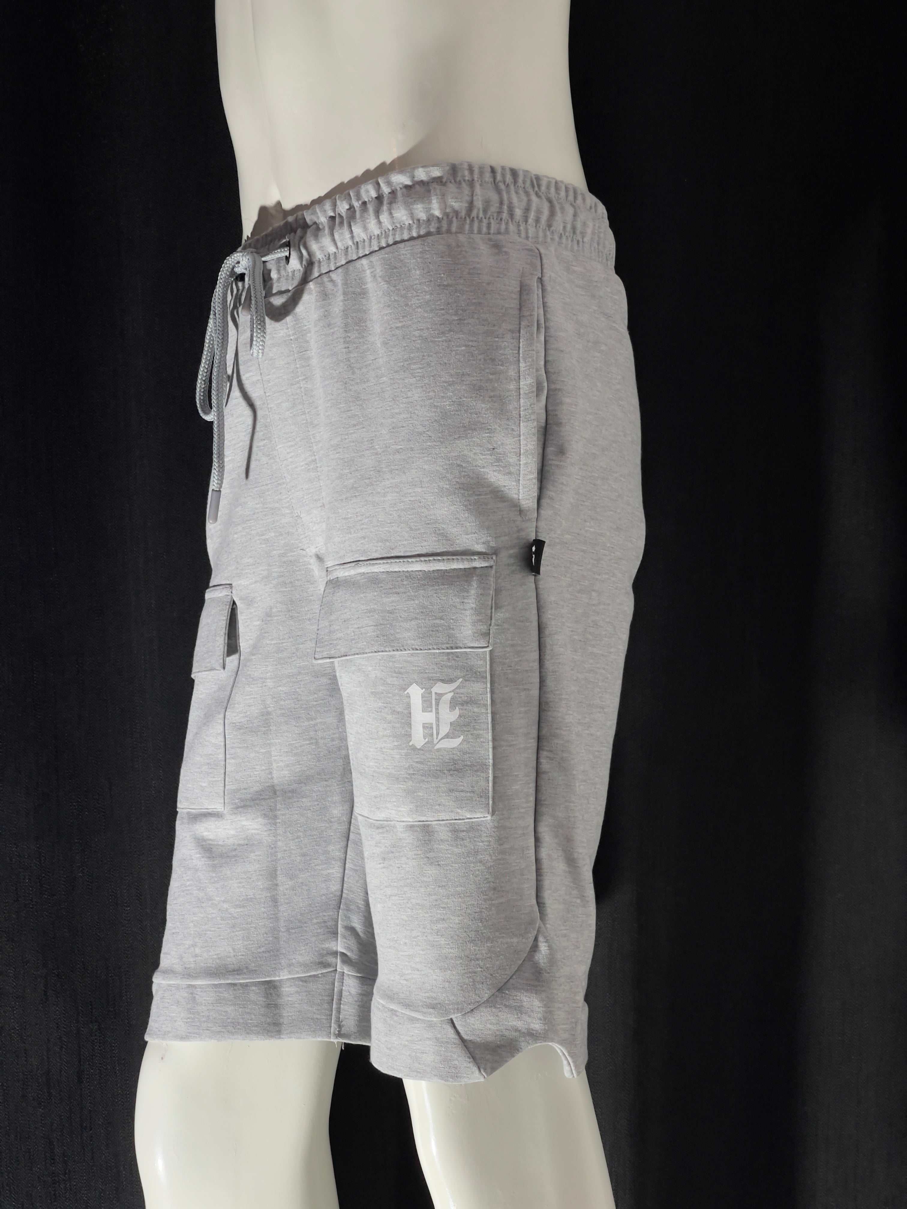 HIZ Cargo Shorts Gray