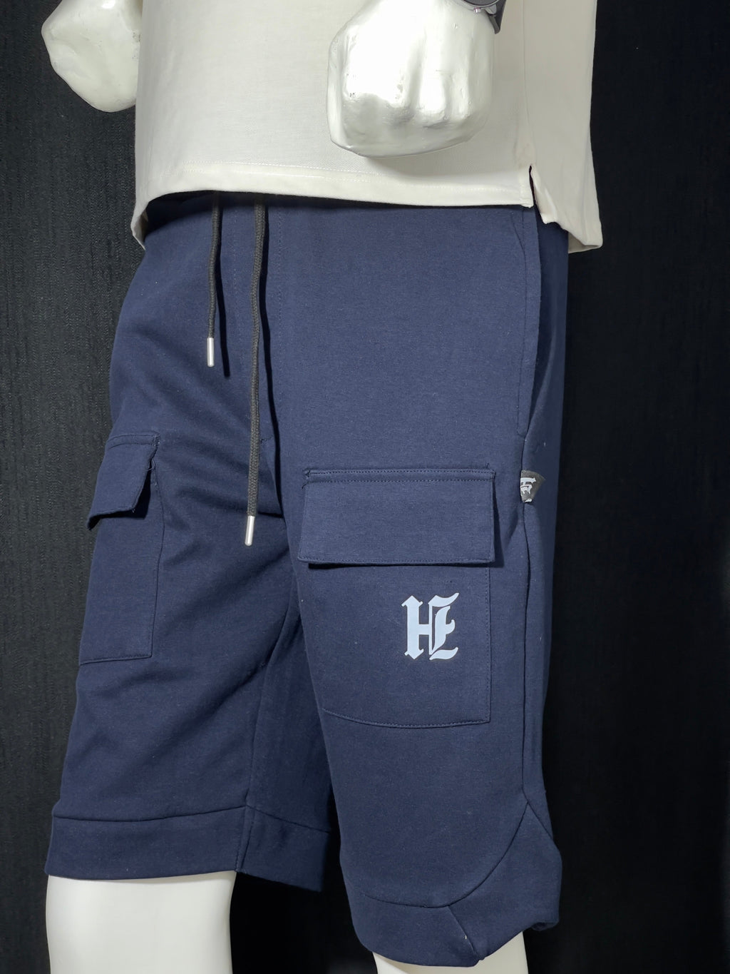 HIZ Cargo Shorts Navy