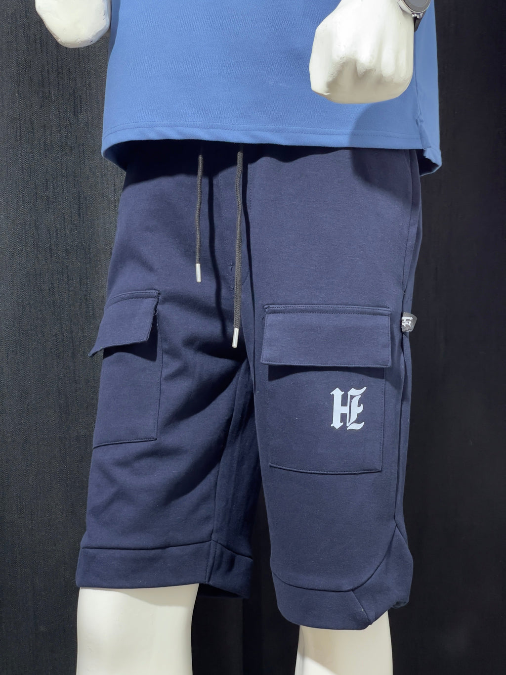 HIZ Cargo Shorts Navy