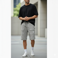 HIZ Cargo Shorts Gray