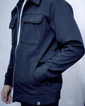 HIZ Men’s Slim Fit Softshell Jacket Black