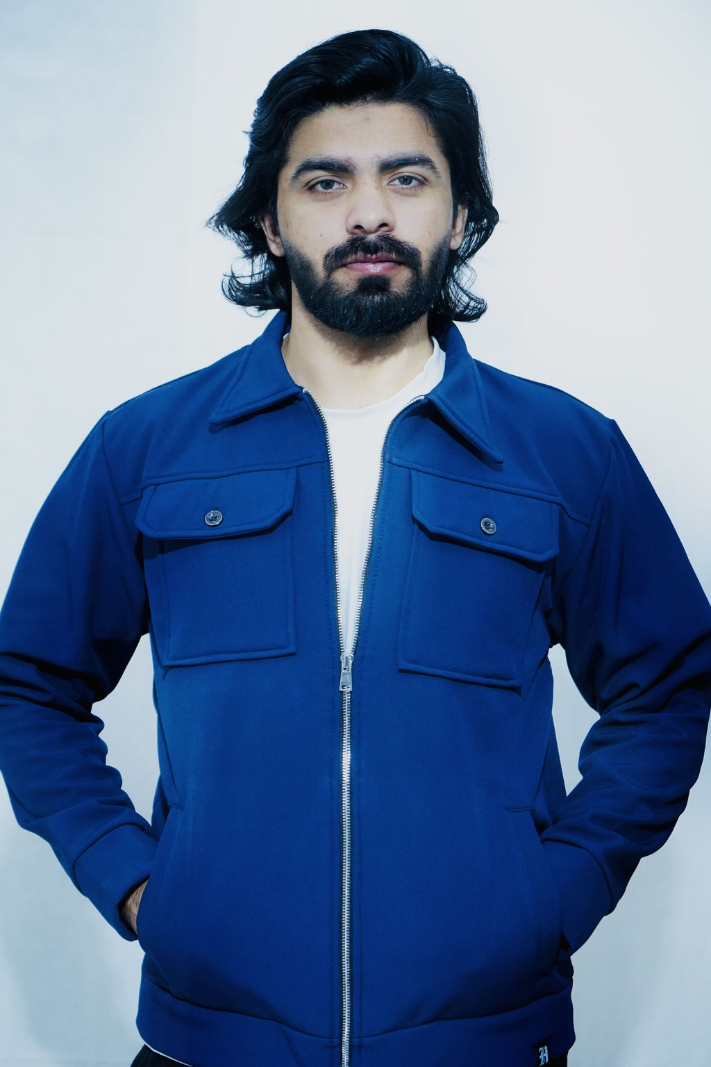 Navy Softshell Jacket Pakistan – Luxury Everyday Wear