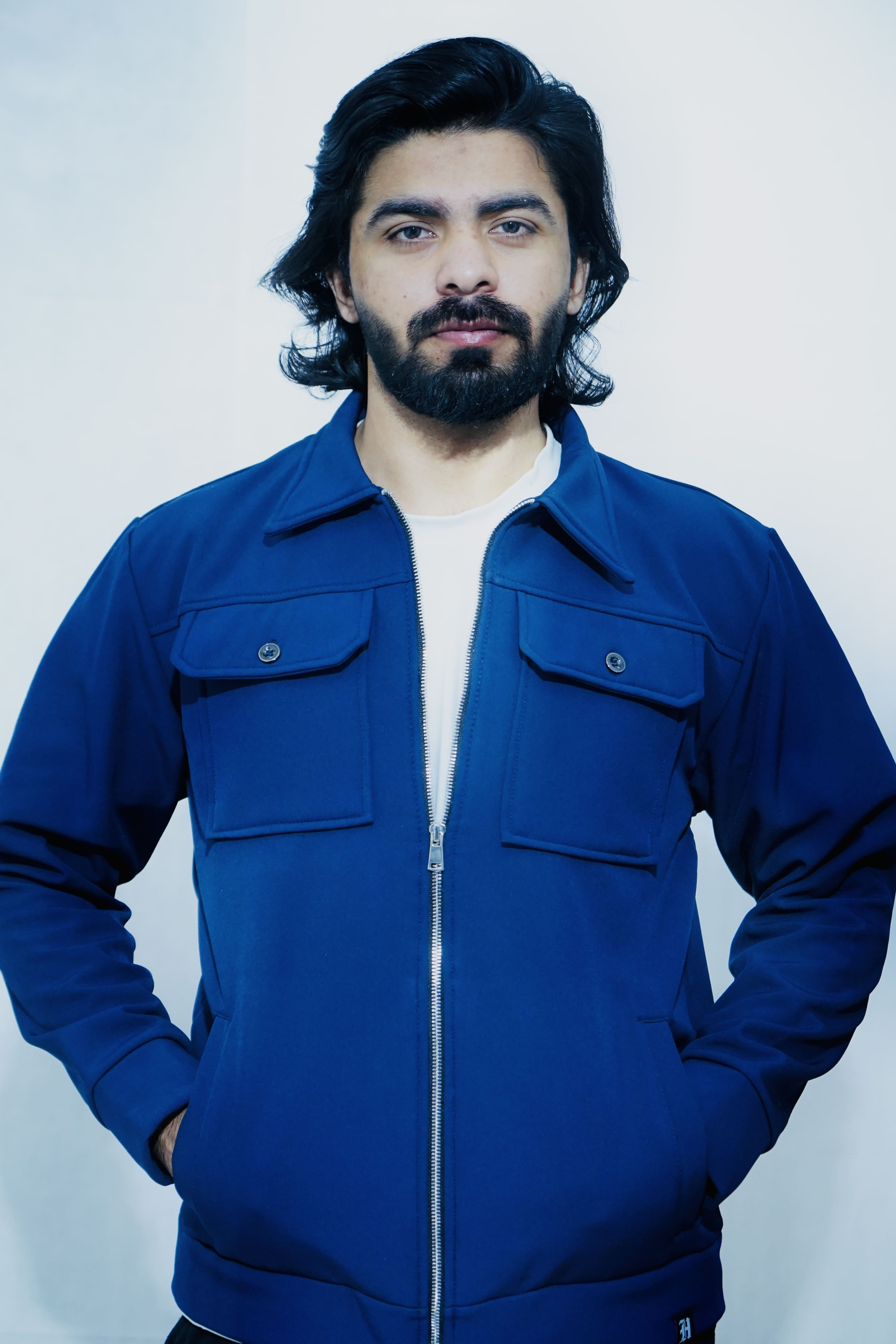 Navy Softshell Jacket Pakistan – Luxury Everyday Wear